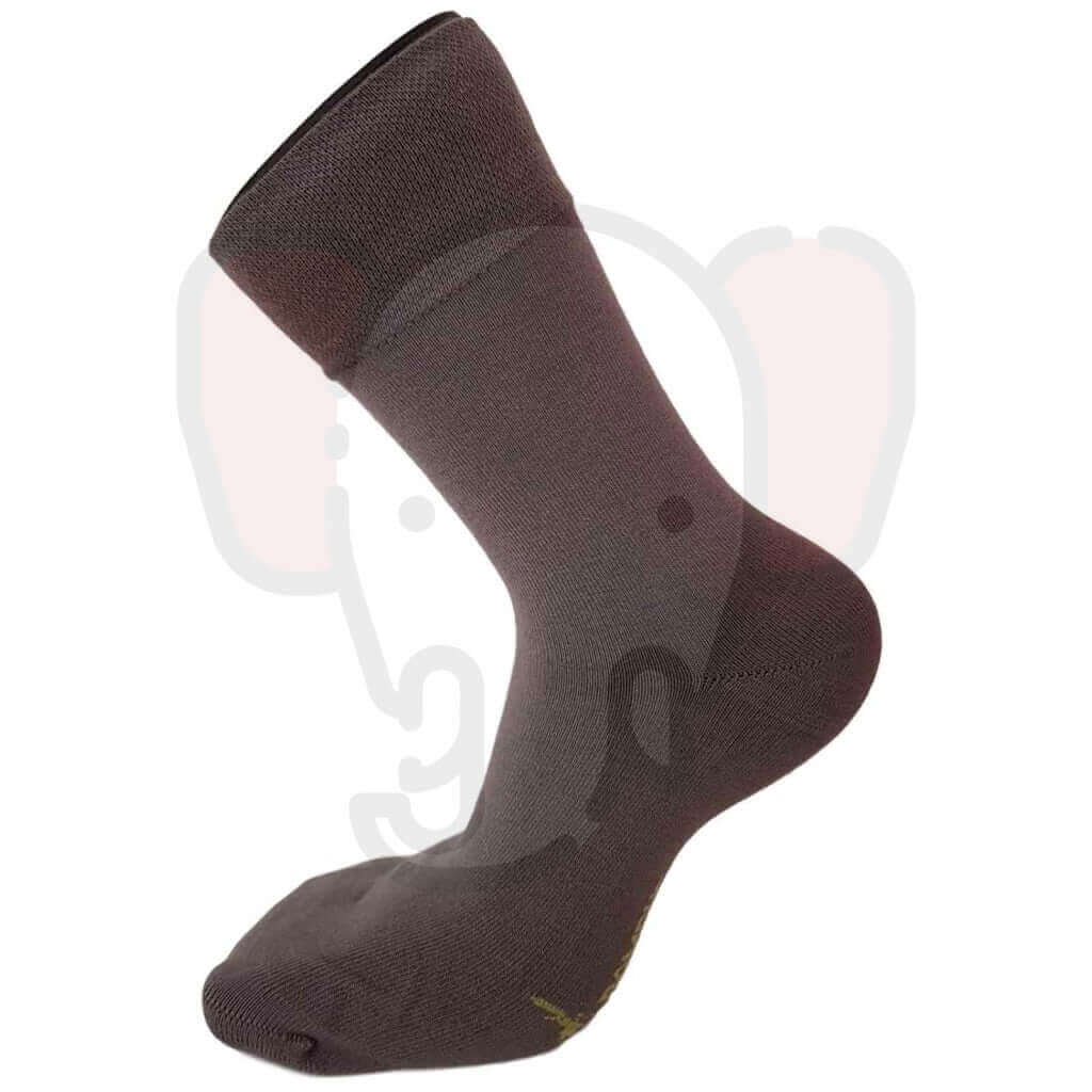 Chaussettes Couleur Grande Taille Bambou Homme - 3 Paires - Présentation Sur Pied