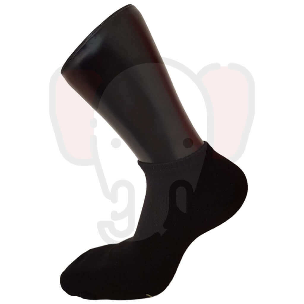 Mini Socquettes Grande Taille Bambou Homme - Lot 3 Paires - Présentation Sur Pied