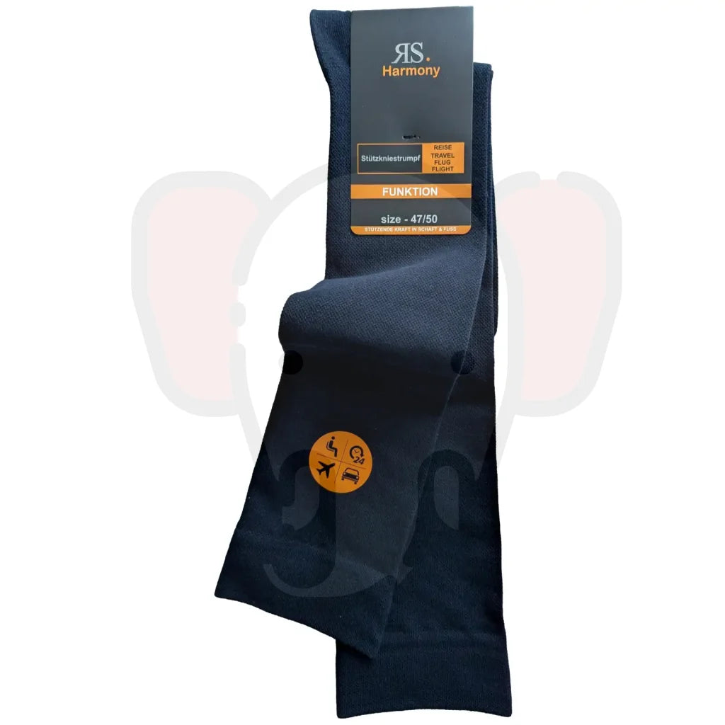 Chaussettes de compression grande taille 47/50 - Marine / 47/50 - Chaussettes de compression