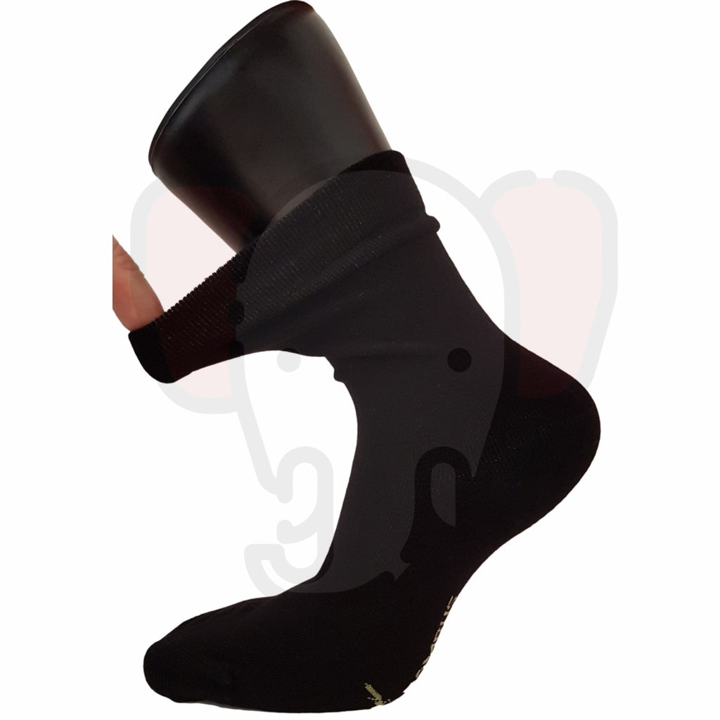 Chaussettes Extra Larges Grande Taille Mollet Fort - Démonstration Elasticité